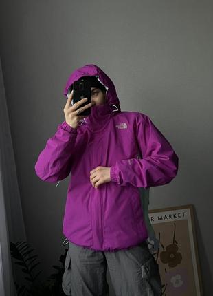 Куртка жіноча фіолетова the north face tnf зимова мембранна з підкладом