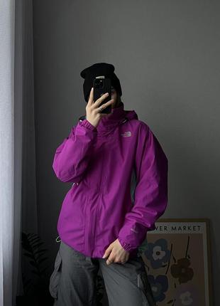 Куртка жіноча фіолетова The North Face tnf зимова мембранна з підкладом4 фото