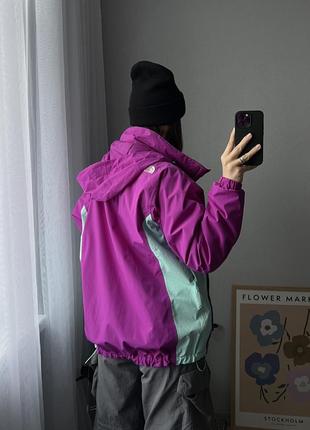 Куртка жіноча фіолетова The North Face tnf зимова мембранна з підкладом2 фото