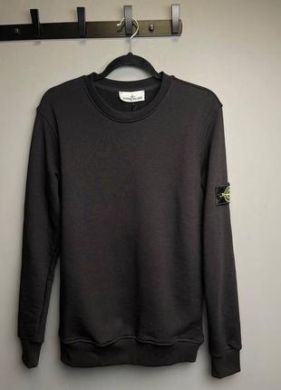 Кофта свитер свитшот мужской бренд чёрный