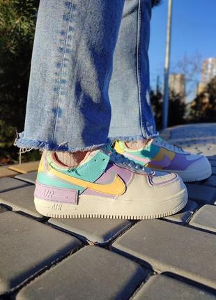 З хутром nike air force 1 shadow pale ivory