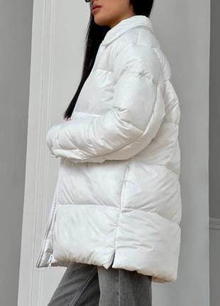 Теплая зимняя куртка на пуху" одре" до -155 фото