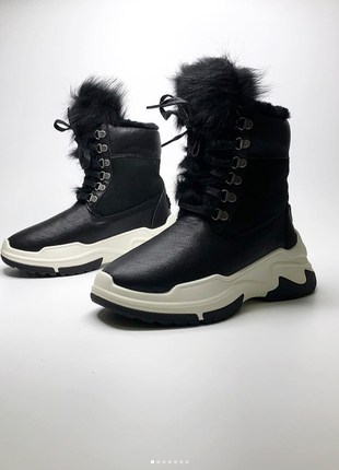 Зимние сапоги ботинки australia luxe collective оригинал 38-39