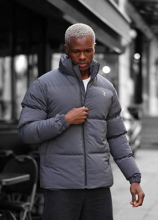 Чоловіча куртка / якісна куртка в сірому кольорі на кожен день2 фото