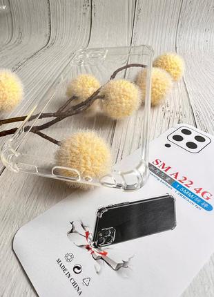 Прозорий протиударний чохол для самсунга а22