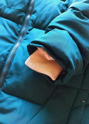 Довга зимня куртка пальто10 фото