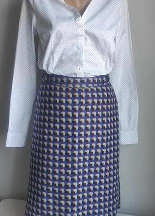 Laura ashley юбка из 100% шерсти xl7 фото