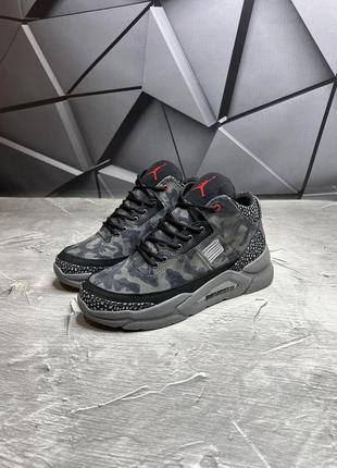 Зимние мужские ботинки nike jordan camo(мех) 41-42-43-44-454 фото