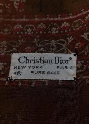 Christin dior, винтажный шарф.4 фото
