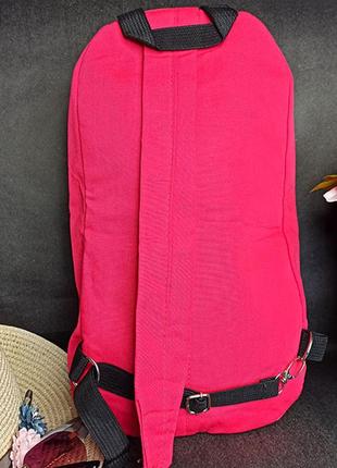 Спортивний рюкзак для велосипедистів, через плече, на одне плече, легкий, шопер, шоппер, торба, сумка, кораловий2 фото