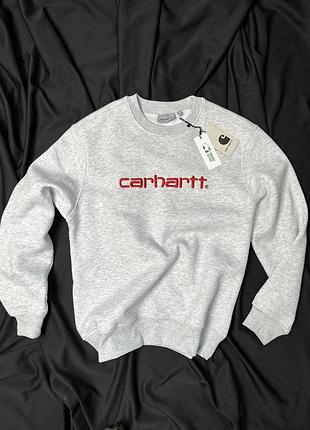 Carhartt світшот | вишивка |чотири кольори | фліс| s m l xl | ск8 sk8 ю2k, y2k