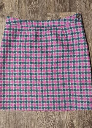 Laura ashley юбка из 100% шерсти xl4 фото