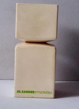 Jil sander style pastels soft yellow 5 мл пробник.