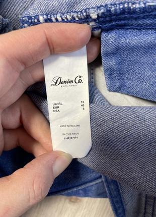 Джинсовий комбінезон шортами шорти denim co2 фото