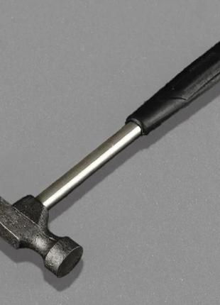 Молоток-гвоздодер. сила 340 г металева, гумова ручка3 фото