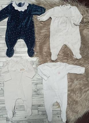 Фірмовий одяг на дівчинку 0-6 місяців костюмів, набори, боді, лосини1 фото