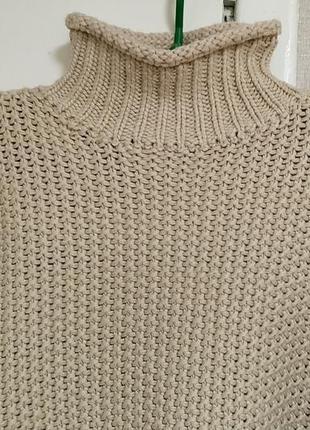 H&m замечательный фактурный объемный свитер / стильный дизайн2 фото