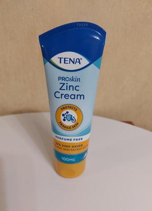 Крем цинковий zinc cream 100мл tena