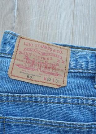 Джинсы levis 501 32/322 фото