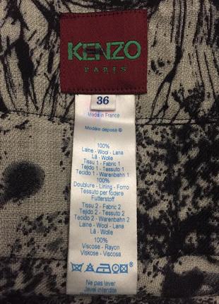 Сукня вовна kenzo2 фото