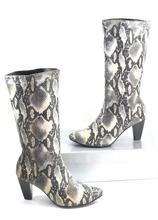 Foletti оригинал 100% натуральная кожа! шикарные утепленные сапоги повышенный комфорт!...