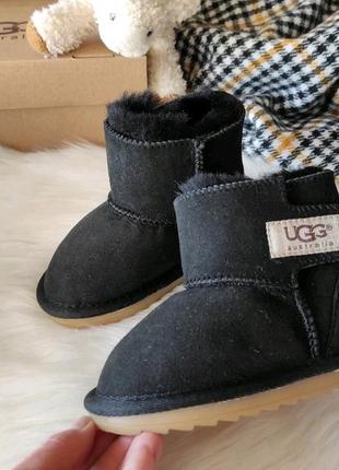 Теплые детские натуральная овчина мех угги ugg