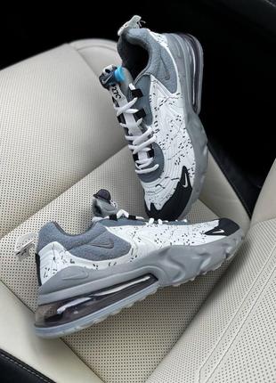 Кроссовки nike air max 270 react silver x travis scott2 фото