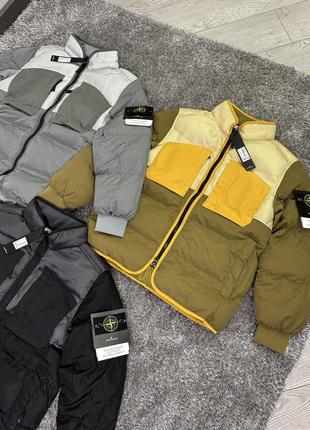 Пуховик stone island 21fw 44508 nylon metal down jacket2 фото