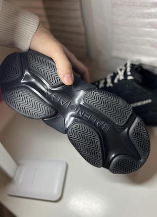 Кроссовки ботинки кожа натуральная balenciaga triple s оригинал размер 406 фото
