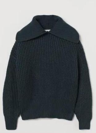 Свитер/ кофта h&m с воротничком