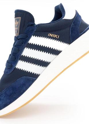 Кросівки для бігу adidas iniki runner сині №1 36. розміри в наявності: 36, 37, 38, 39.