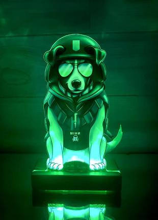 Дитячий нічник з налаштуваннями світла :: пес патрон