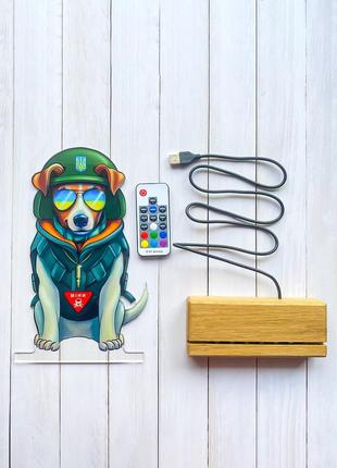 Дитячий нічник з налаштуваннями світла :: пес патрон