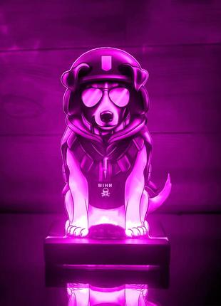 Дитячий нічник з налаштуваннями світла :: пес патрон