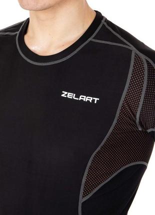Комплект термобілизни чоловічий zelart  розмір m-2xl чорний5 фото