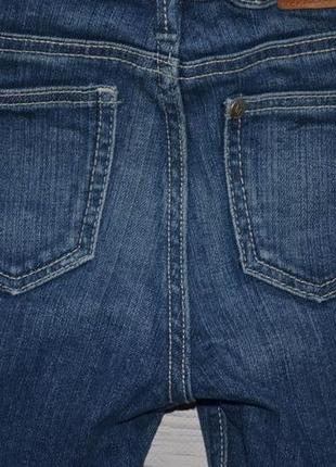 1 - 2 года 92 см h&m фирменные джинсовые шорты шортики узкачи5 фото