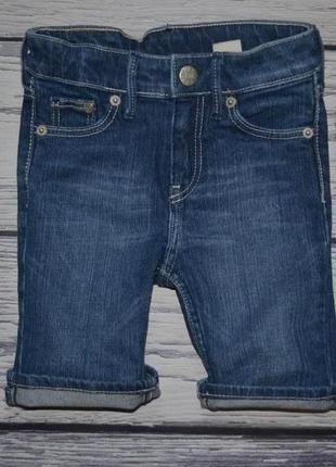 1 - 2 года 92 см h&m фирменные джинсовые шорты шортики узкачи3 фото