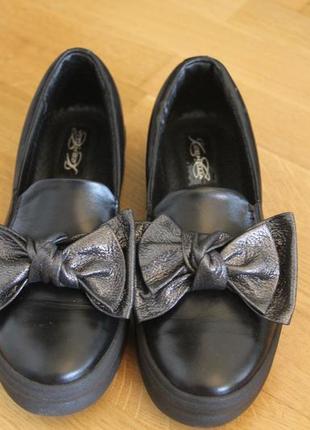 Слипоны кожа. размер 37