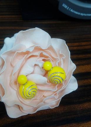 Сережки яркие матрешки