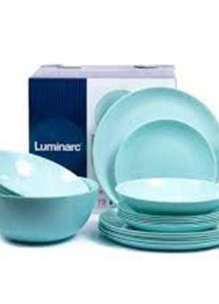 Diwali light turquoise сервіз столовий 19пр