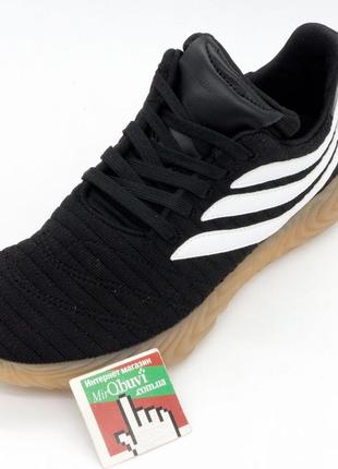 Кроссовки adidas sobakov черные. топ качество! 38. размеры в наличии: 38, 41, 42, 43, 44, 45.4 фото