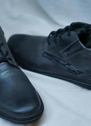 Зимняя обувь серого цвета 42 и 45 размер. ботинки польские.2 фото