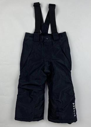 Новые зимние лыжные термо брюки черные унисекс crivit2 фото