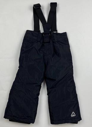 Новые зимние лыжные термо брюки черные унисекс crivit3 фото