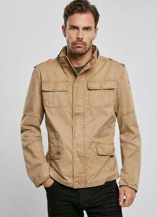 Куртка мужская brandit britannia jacket camel песочный (m)6 фото