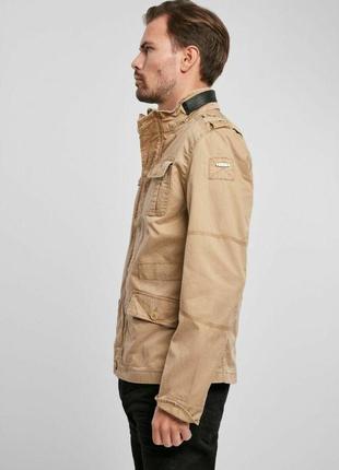 Куртка мужская brandit britannia jacket camel песочный (m)2 фото