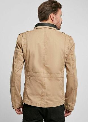 Куртка мужская brandit britannia jacket camel песочный (m)5 фото