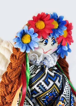 Лялька янгол "україна" в стилі тільда. 5