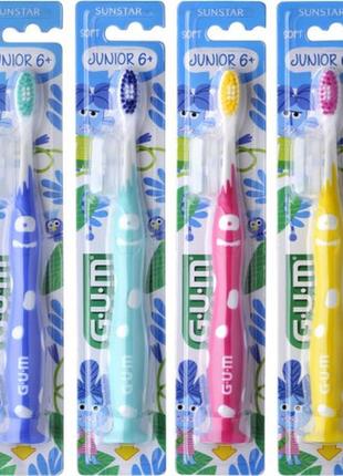 Gum junior monster зубна щітка (для дітей від 7 до 12 років)2 фото
