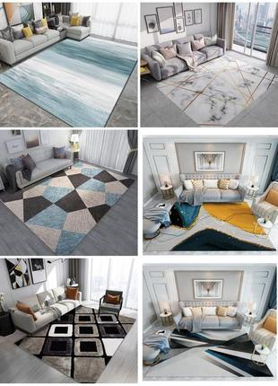Килимок для дому текстильний килимок з 3d принтом розмір 160*200 см3 фото